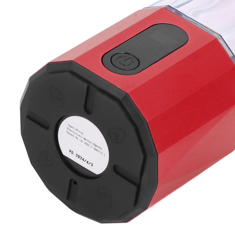 Hydrogen Water Bottle 6000 to 8000 PPB Portable Rechargeable Quick