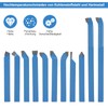 Cocoarm Turning Chisel Set 11 Pieces Lathe Tool 8 ×