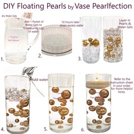 Floating Festive Fall Leaves & Gems-Fills 1 GL + Pre-Measured Prep Bags-Vase Decorations