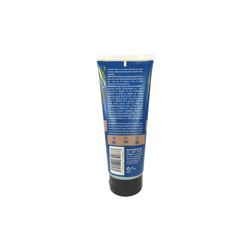 Mascarilla Para El Cabello Aceites Naturales 180 Ml