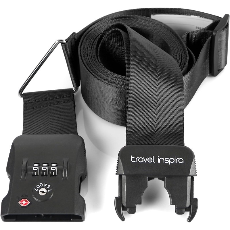 travel inspira Correa para Equipaje TSA con Candado de 3