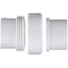 Spears 457 Series PVC Pipe Fitting, Union with Buna O-Ring,