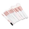 12Pcs Makeup Brushes Set Synthetic Cosmetic Brush Artificial Fiber Soft