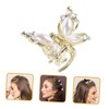 OHPHCALL 5pcs Butterfly Hair Clips for Women Small Non- Hair