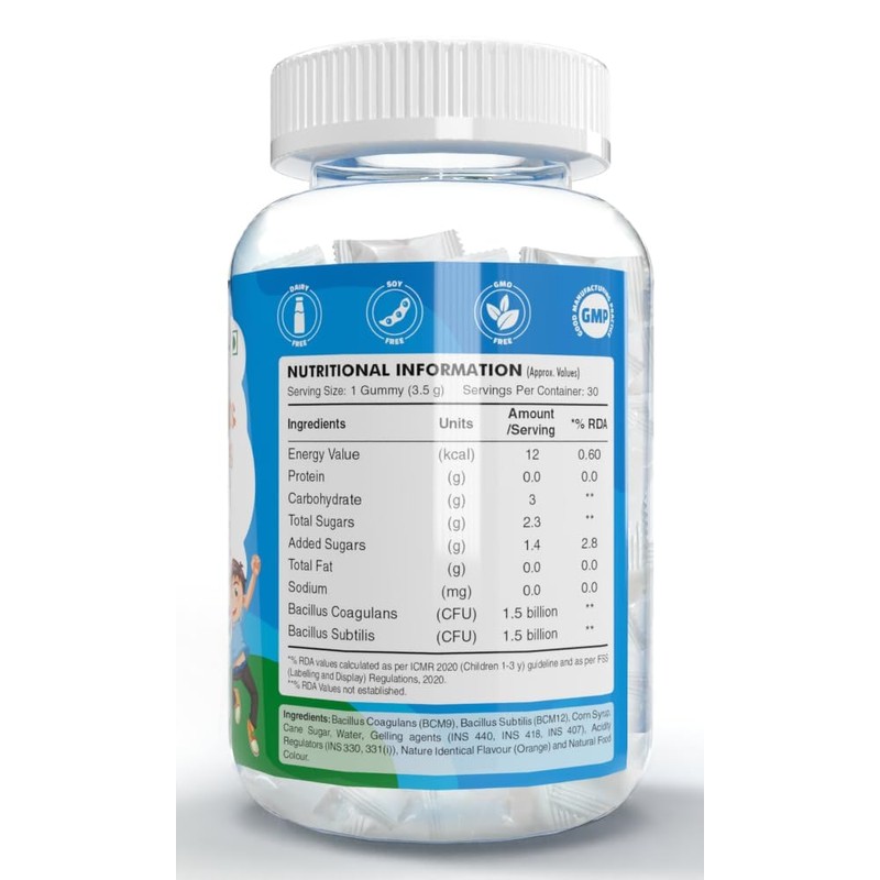 Generic Junior Probiotics Gummies - for Kids - for Healthy