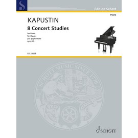 8 Concert Studies: op. 40. piano.