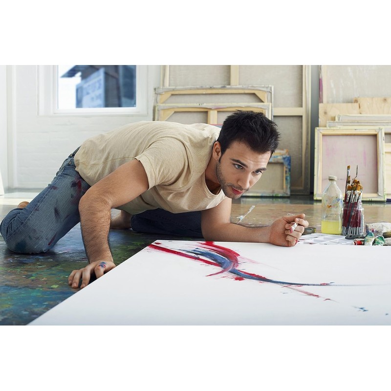 Clairefontaine Paint'On 975183C Sketch Book with Thread Binding (32 Sheets,