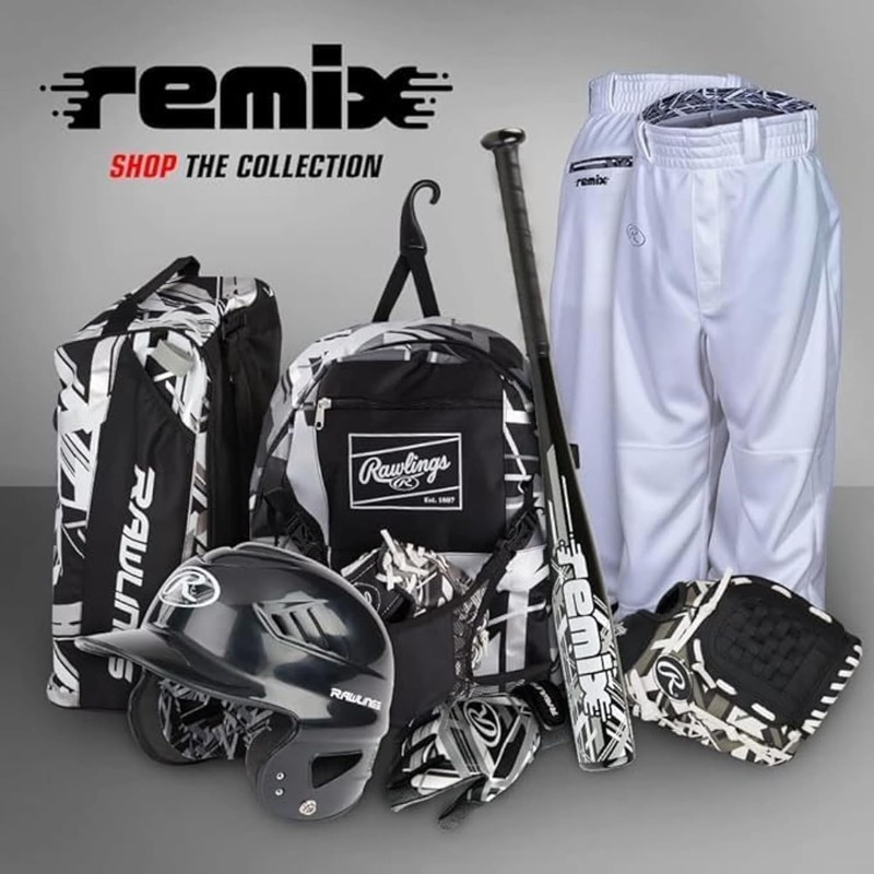 'Rawlings Remix T-Ball & Youth Baseball/Softball Glove Sizes 9'' -