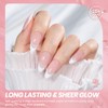 Beetles Neutral Gel Nail Polish 15ml Jelly Nude Pink Gel
