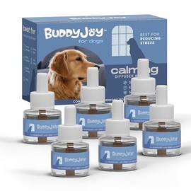 Recambios difusores calmantes para perros, fórmula de larga duración de 30 días con feromonas para aliviar el estrés, relajación y reducción de la ans