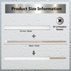 Vicenpal 20 Pcs 7'' Head Gutter Screws with 5" Plastic