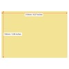 Super Large (A5) Sticky Note Pads, Pastel Yellow, Pack of