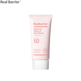REAL BARRIER Peach Fit Tone-up Sun Cream SPF50+ PA++++ 50ml