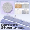 Tabla Abdominal Multifuncional,Rodillos Abdominales Plegables,con Bandas Elásticas 38 lbs en