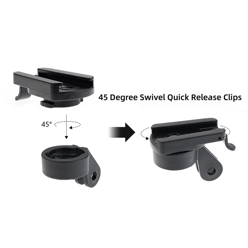 YYunying Bicycle Light Mount Adapter Compatible with TWIN KLE Series