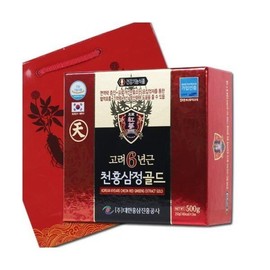 고려 6년근 천홍삼정 골드 250g 2병 면역력증진 기억력개선 홍삼농축액 Koryo 6-Year-Old Red Ginseng Extract Gold 250g 2 Bottles Immune Boosting Memory Improvement