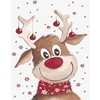 YAOYIN Paint by Numbers for Adults Christmas, Reindeer Painting by