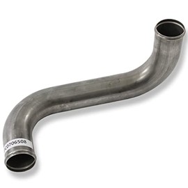 Stainless Steel Upper Coolant Tube Compatible With Peterbilt 379 Trucks With Cat C15 C16 3406E Engines Replaces OEM Numbers 07-06508