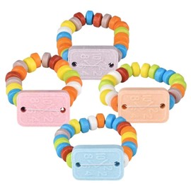 Treat Time Assorted Color Candy Watch (Pack of 48) - Fun Candy in Watch Shape, Individually Wrapped, Perfect for Party Favor and Suitable for Ages 3 and Up
