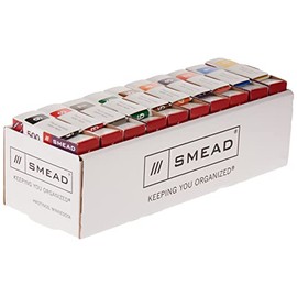 Smead Color-Coded Numeric 0-9, Label Roll, Assorted (67350)
