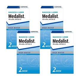 [Set of 4] Bausch + Lomb Boschrom Medalist II 2 Week, Pack of 6 [BC] 8.6 [PWR] -4.50