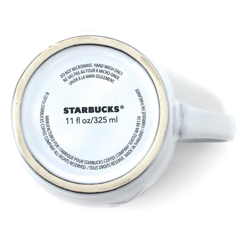 Starbucks Anniversary Siren Face Mug 2016 11Oz