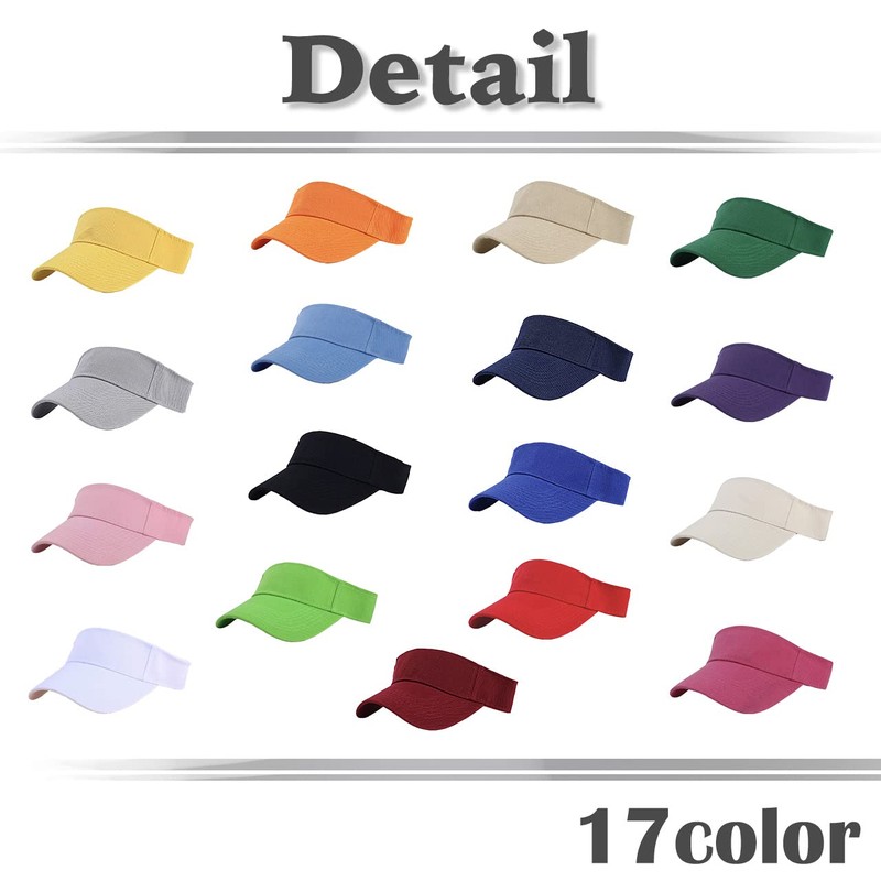 White Fang CA540 Women's Visor, Sun Visor, Plain, Hat, Stylish,