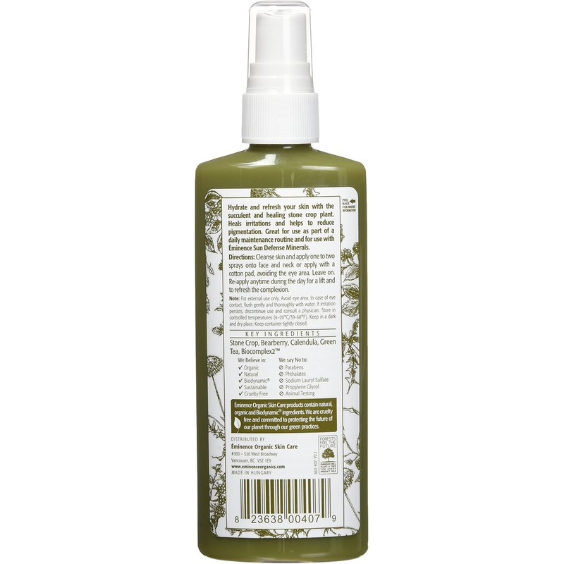 Emanity Organic Skin Care Stone Crop Moisture Mist 4.2 oz