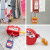 Unity Safety Lockout Tagout Padlock 1-1/2''(40mm), Keyed Alike Lockout Locks,