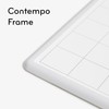 U Brands Magnetic Dry Erase Calendar White Board, 11" x