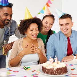 TONY & SANDY 21st Birthday Gifts for Her, 21st Birthday Decorations Wave Bracelets for Women, 21 Year Old Bday Gifts for Her, Turning 21 Bday Party Favors Daughter Sister Friends Bestie