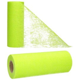 AmaCasa Non-Woven Table Runner for Weddings, Communions, Christenings and All Celebrations Dimensions: 23 cm / 20 m Roll (Pistachio, Fleece)