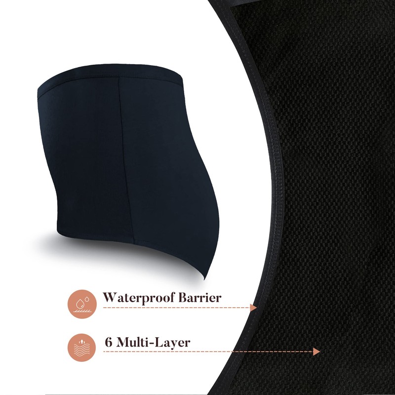 AIRCUTE Washable Urine Absorbency Incontinence Underwear for Women Bladder Leak