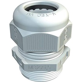 obo-bettermann System conex. FIJ. – prensaestopas v-tec-vm M32 Grey Clear