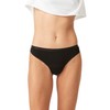 Modibodi Classic Thong Super Light - Black, Size 12