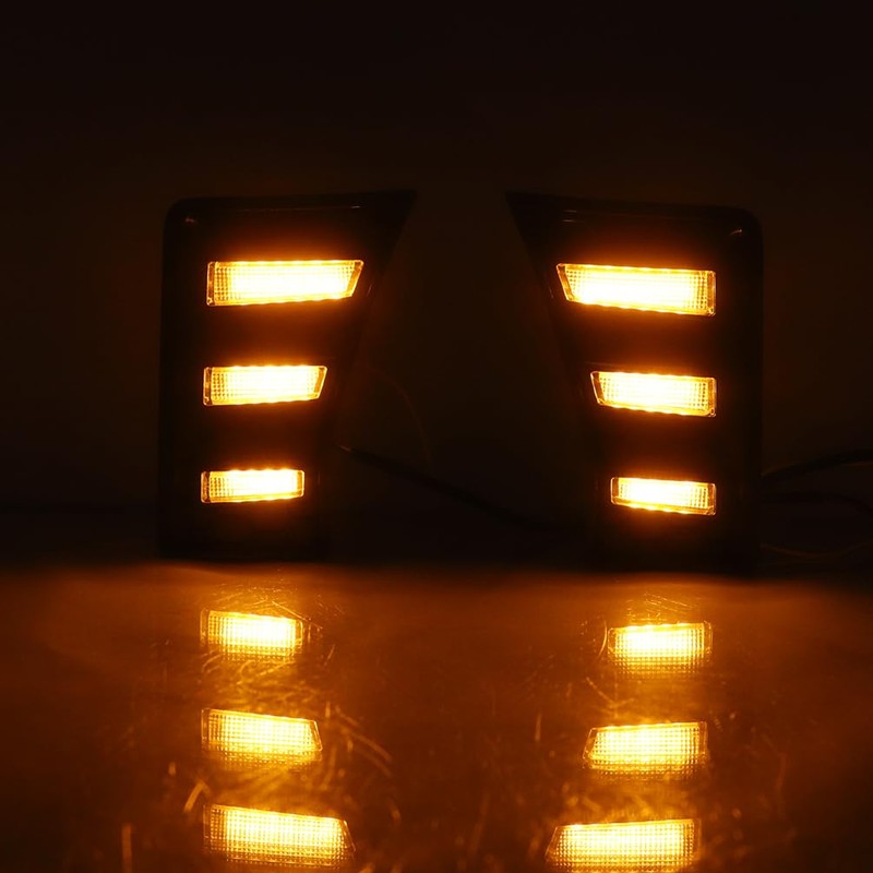ECAHAYAKU LED Front Bumper DRL Fit For 2023-2025 Toyota Sequoia