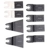 8pcs High Carbon Steel Universal Saw Blades Oscillating Multitool Accessories