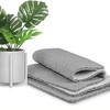 Non-Slip Shower Mat, Grey, 60 x 60 cm, Soft Comfort