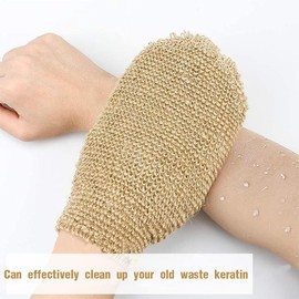 ZKSXOA 2pcs Luffa Schwamm - Natur Luffa Rückenbürste für Männer und Frauen - Loofah Rückenbürste Dusche mit ergonomischem Griff - Effektive Reinigung und Peeling- Perfekt für die tägliche Körperpflege
