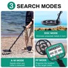 Metal Detector for Adults & Kids, High Accuracy Professional Metal