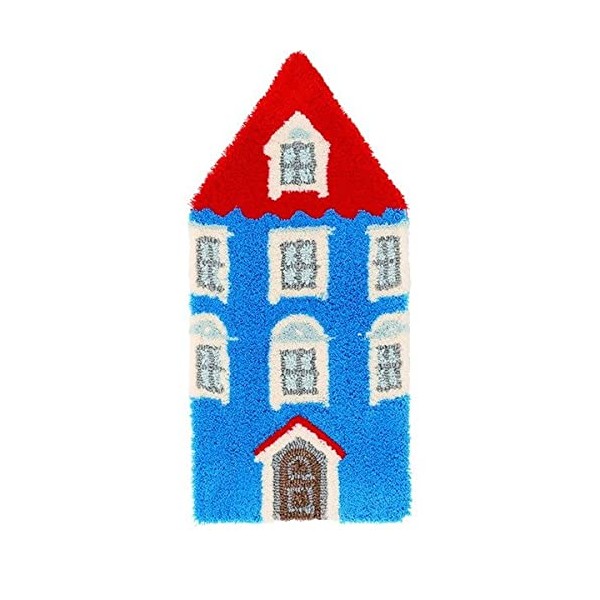 Suminoe 14300575 Matte Blue Moomin House Mat 15.7 x 33.5 inches (40 x 85 cm)