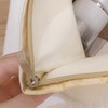 Women Makeup Bag Bowknot Print Large Capacity Zipper Closure Cosmetic