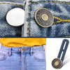 10 Pieces Button Extenders for Long Pants Elastic Waist Extender