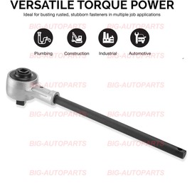 CarBole 1/2" Drive Torque Wrench, 1100 Foot-Pound Heavy Duty Torque Multiplier Wrench US