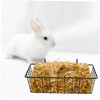 ULTECHNOVO Feeder for Rabbit, 2Pcs Rabbit Racks Bunny Feeder Racks