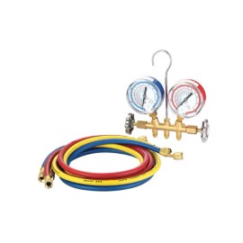 Dayton 4PDG1A Manifold Gauge Set Hoses, Manifold & Gauges Free Shipping