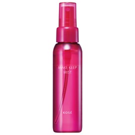 Kose Cosmetics Make Keep Mist EX + 2.7 fl oz (80 ml), Prevents Makeup Smudges, Mist Lotion, Waterproof, Sebum Proof, Anti-Shine, Hyaluronic Acid, Collagen, Deer Ingredients, Trial Size, Portable