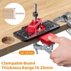 BEAMNOVA Upgraded 35mm Concealed Hinge Jig with Hole Drilling Guide