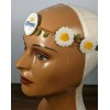 Lot of (3) Corona Beer Daisy Elastic Headband Beer Hippie