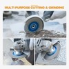 Diamond Granite Cutting Wheel,BRSCHNITT 7 Inch 180mm Vacuum Brazed Angle